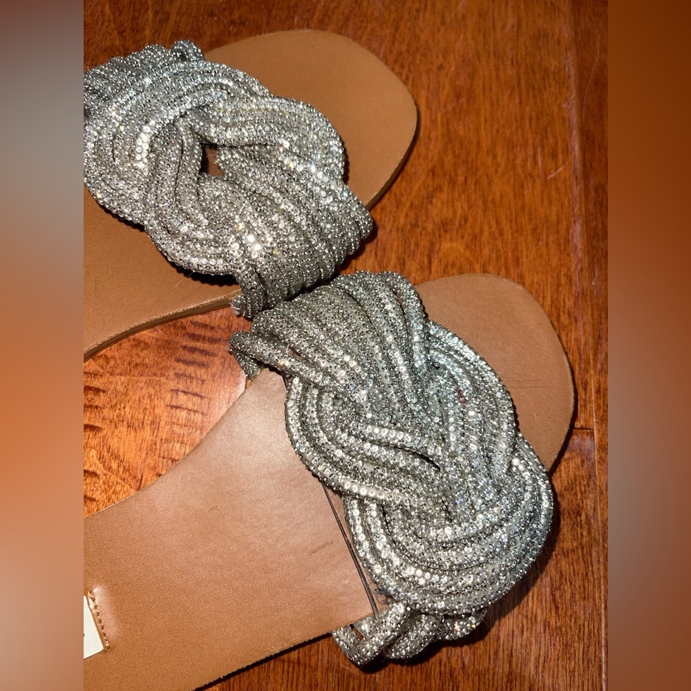 Steve Madden rhinestone sandals